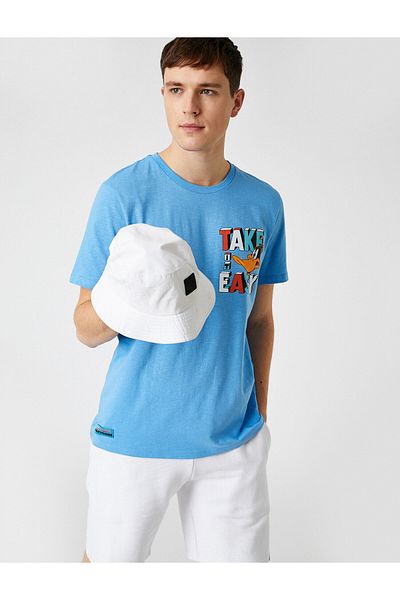 Koton Μπλουζάκι Duffy Duck Oversize με άδεια εκτύπωσης