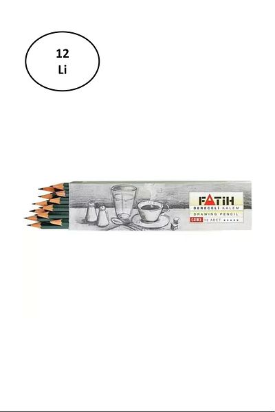 Fatih Graduated Pencil 2B 12 Liters