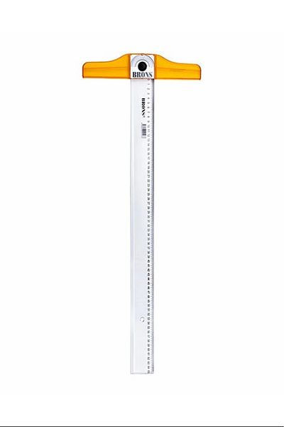 ADEKD Brons BR-114 75 cm T Ruler - With Movable Head