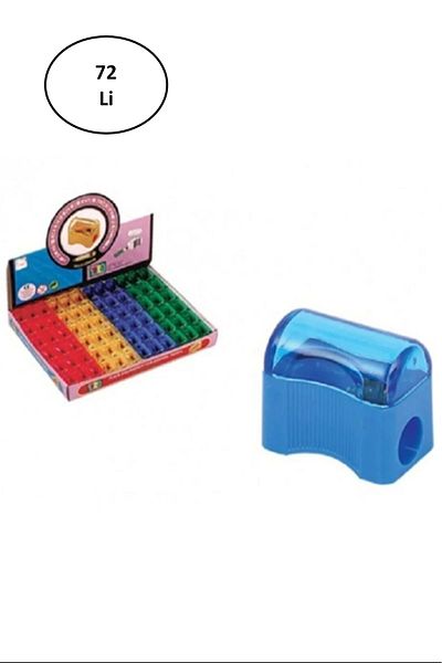 Cem Lid and Case Pencil Sharpener 72 Pieces