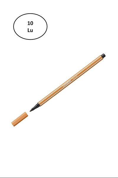 Umut Stabilo 68/89 Light Earth Brown Pen Pen - Pack of 10