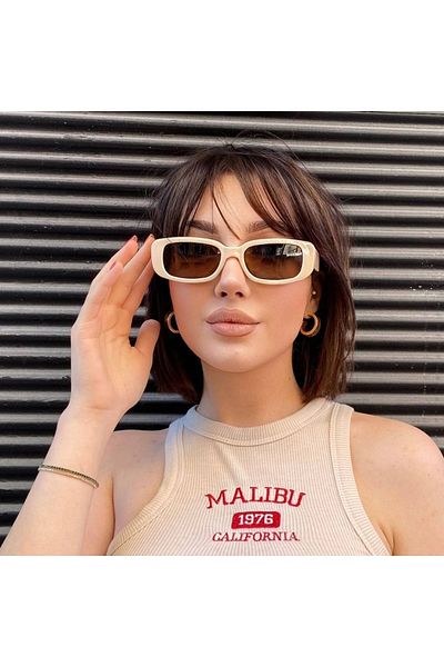 STAOOM Rectangle Design Sunglasses