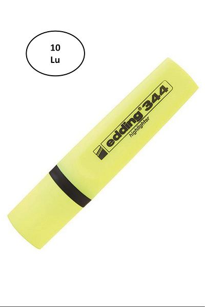Edding Highlighter Yellow Edd-344 10 pcs