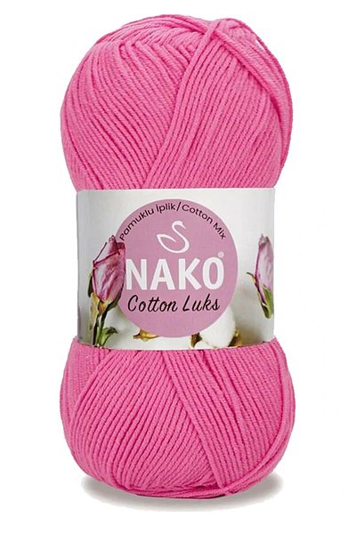 NAKO 5 Pieces Cotton Luxury Vest Tunic Sweater Blouse Cardigan Lanyard Wool Dark Pink 97550
