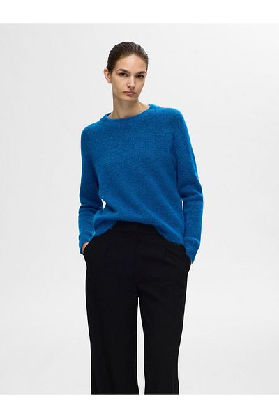 Selected Femme Strickpullover Langärmeliger