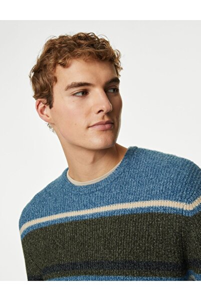 Marks & Spencer Regular Fit Yuvarlak Yaka Kazak