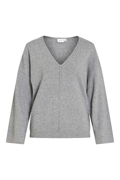 VILA Strickpullover V-Ausschnitt