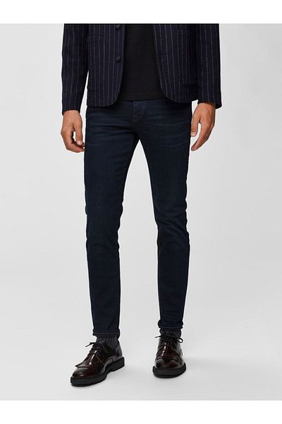Selected Homme Slim Fit Jeans Dunkelblaue