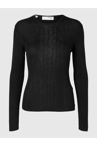 Selected Femme Strickoberteil Langarm