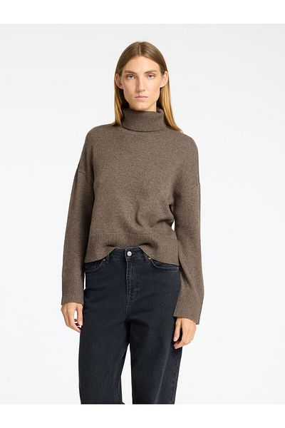 Selected Femme Pullover Wollgemisch Rollkragen