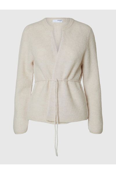 Selected Femme Strickjacke Belted