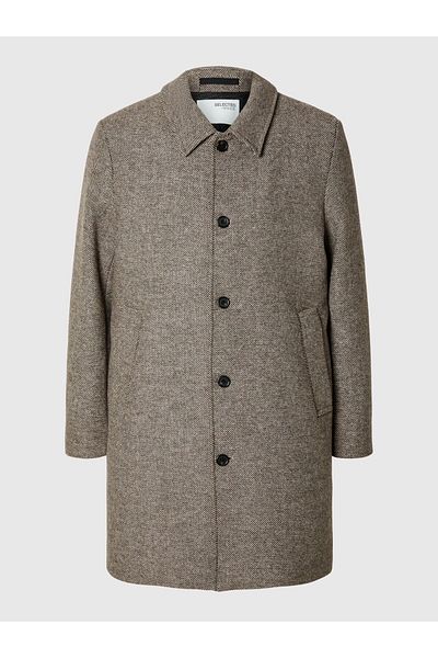 Selected Homme Wollmantel Klassischer