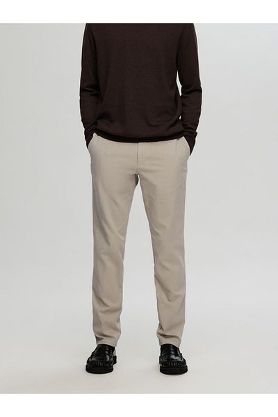 Selected Homme Chino 175 Texturierte Slim Fit