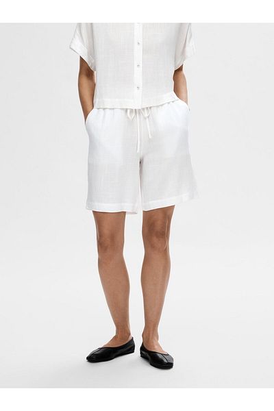 Selected Femme Shorts mit mittlerer Taille