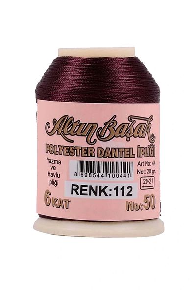 edikli store Altınbaşak Oya Ve Lace Floss 20 Gr - Royaleks - No: 112