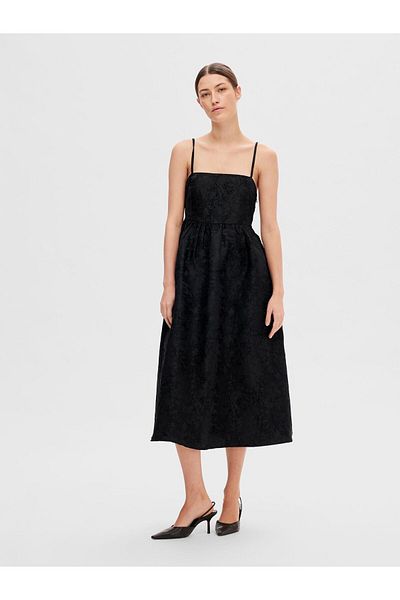 Selected Femme Midikleid Ärmelloses