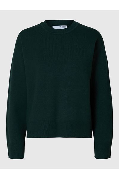 Selected Femme Pullover mit Rundhalsausschnitt Strick