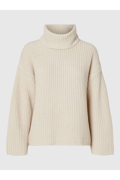 Selected Femme Grobstrickpullover Oversize