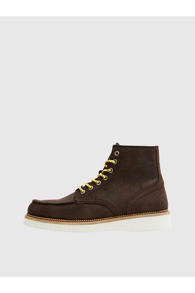 Selected Homme Moc-Toe-Schuhe Wildleder