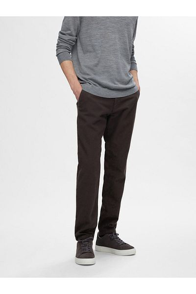 Selected Homme Chino 175 Texturierte Slim Fit