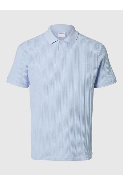 Selected Homme Polo shirt Kurzärmeliges Baumwoll