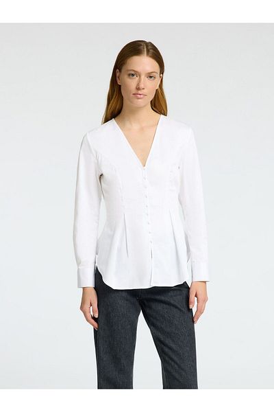 Selected Femme Langarmhemd Taillierte