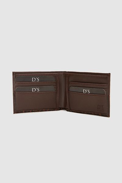 D'S Damat Кафяв портфейл Ds Groom