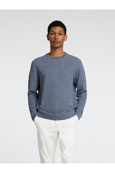 Selected Homme Pullover mit Rundhalsausschnitt 100% Baumwoll