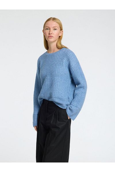 Selected Femme Strickpullover Strukturierter