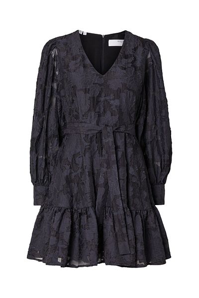 Selected Femme Minikleid Geblümtes Langarm