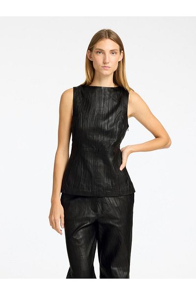 Selected Femme Oberteil Leder