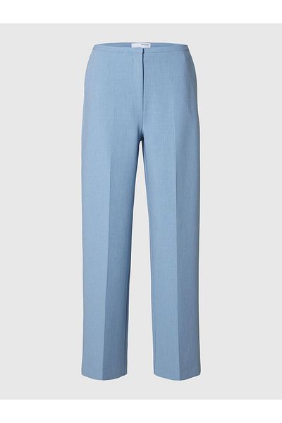 Selected Femme Hose mit weitem Bein Tailored