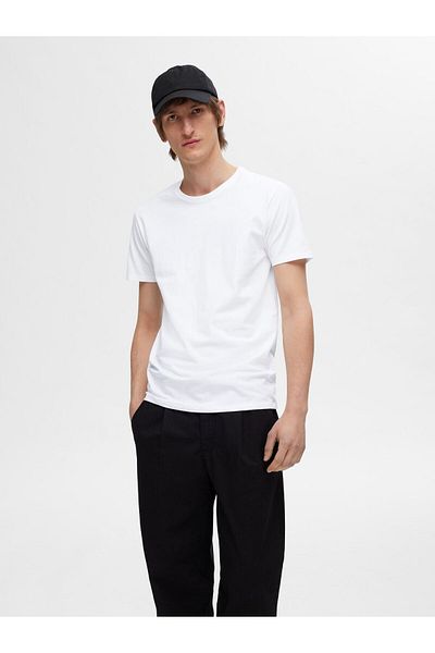 Selected Homme T-Shirt 3er-Pack Baumwoll