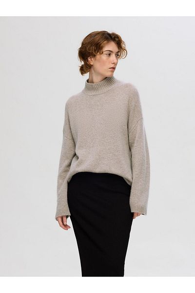 Selected Femme Strickpullover HIGH NECK