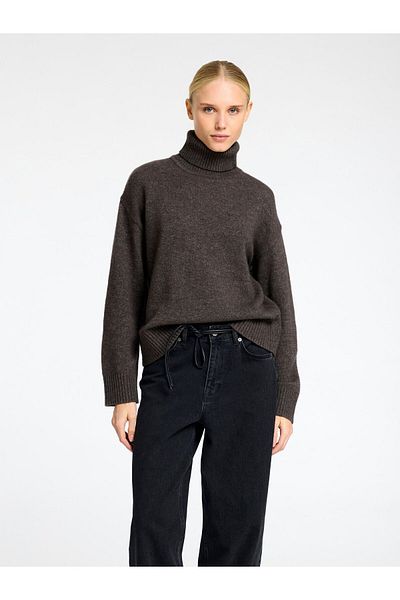 Selected Femme Pullover Wollgemisch Rollkragen