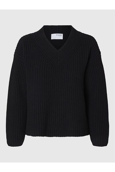 Selected Femme Strickpullover V-Ausschnitt
