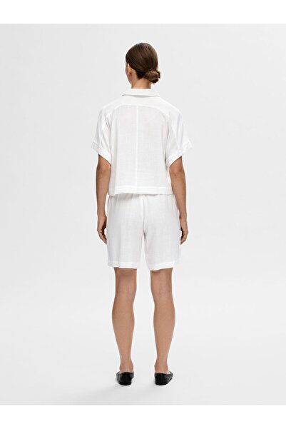 Selected Femme Shorts mit mittlerer Taille