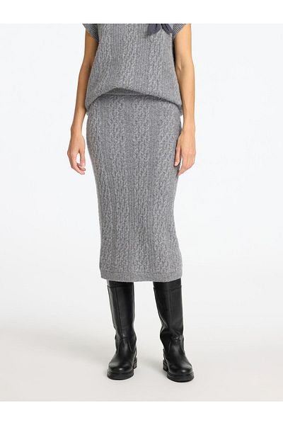 Selected Femme Midirock Zopfstrick