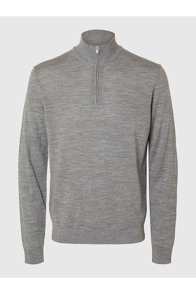Selected Homme Half-zip Pullover 100% Merinowoll