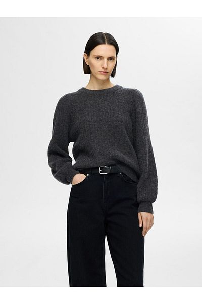 Selected Femme Strickpullover Structured Fit