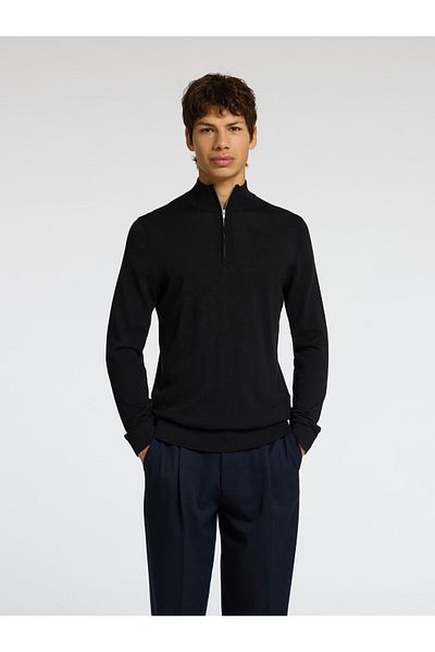 Selected Homme Half-zip Pullover 100% Merinowoll