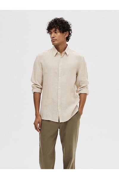 Selected Homme Hemd 100% Leinen