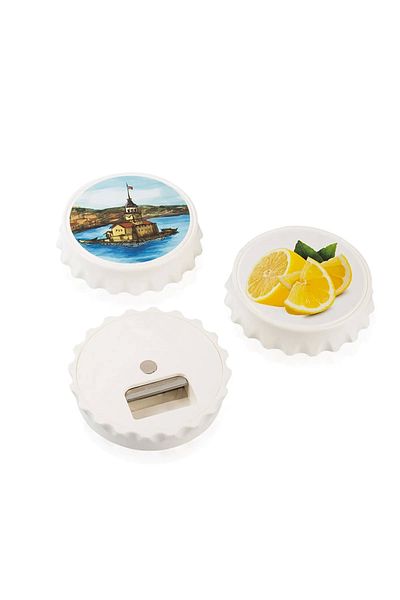 Royaleks Group Royaleks-564 Model 1 Piece Visual Printed and Patterned Magnetic Cover Opener