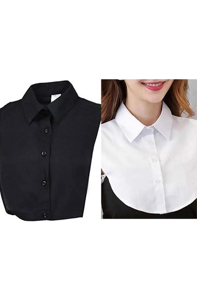 tessetür Bone diyarı New Season White Savior Half Shirt γιακά πουκάμισο