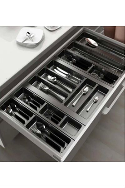Royaleks Group Anthracite Spoon Holder Module - Eco Lux 55X49 Cm, Royaleks-Acero-20354