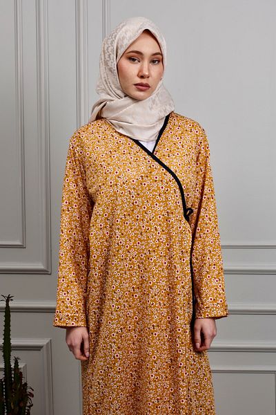 Kutay Collection Πλαϊνό δεμένο γυναικείο φόρεμα προσευχής Hijab με κομψό σχέδιο