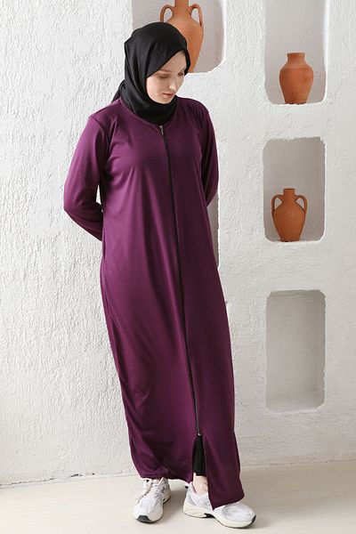 Kutay Collection Women's Prayer Dress - Seasonal, Zippered and Thin Fabric