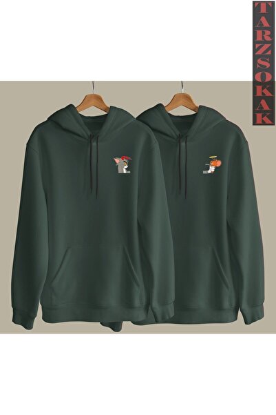 Tarzsokak Tom Ve Jerry Tasarımlı Çift Sevgili Kombinleri Couple Clothing Yeni...