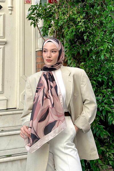 İpekhan Nature Lilyum Soft Shawl Fuchsia Black 3036-12