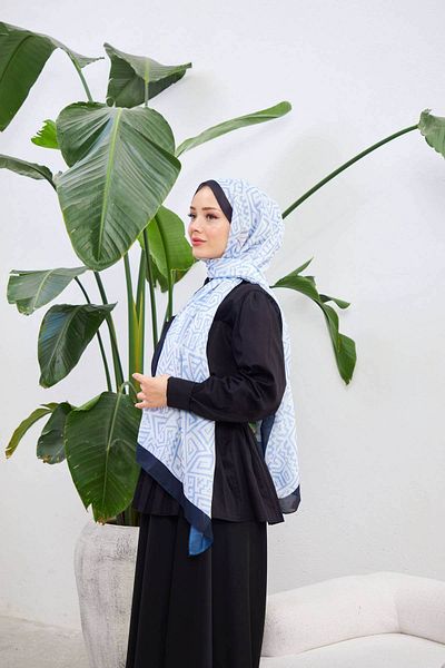İpekhan Colorday Pure Soft Shawl Turquoise 3040-10